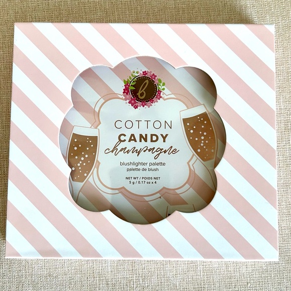 Women's Beauty Bakerie Cotton Candy Champagne Blushligher Palette 0.17ozx4 NWT - Picture 2 of 6